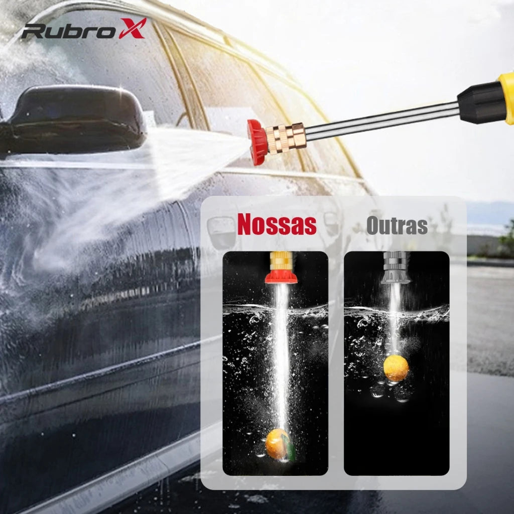 Rubor X High Pressure Washer Wireless 50Bar 200W Portable Water Gun 4L/min Washing Machine for Garden Car