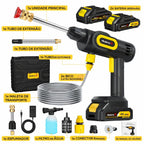 Rubor X High Pressure Washer Wireless 50Bar 200W Portable Water Gun 4L/min Washing Machine for Garden Car