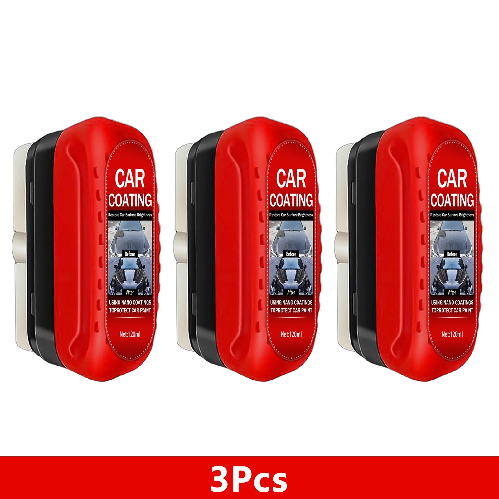 Car Coating Brush with 120ml Liquid Repair Paint Scratch Restoration High Gloss Car All Colors Paint Polishing Brightening Kit