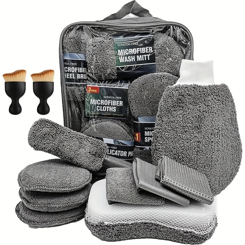 Kit Limpeza Automotiva
