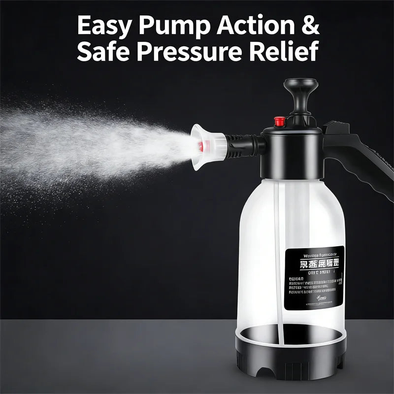 Snow Foam 2L Pulverizador Manual de Espuma para Lavagem Automotiva