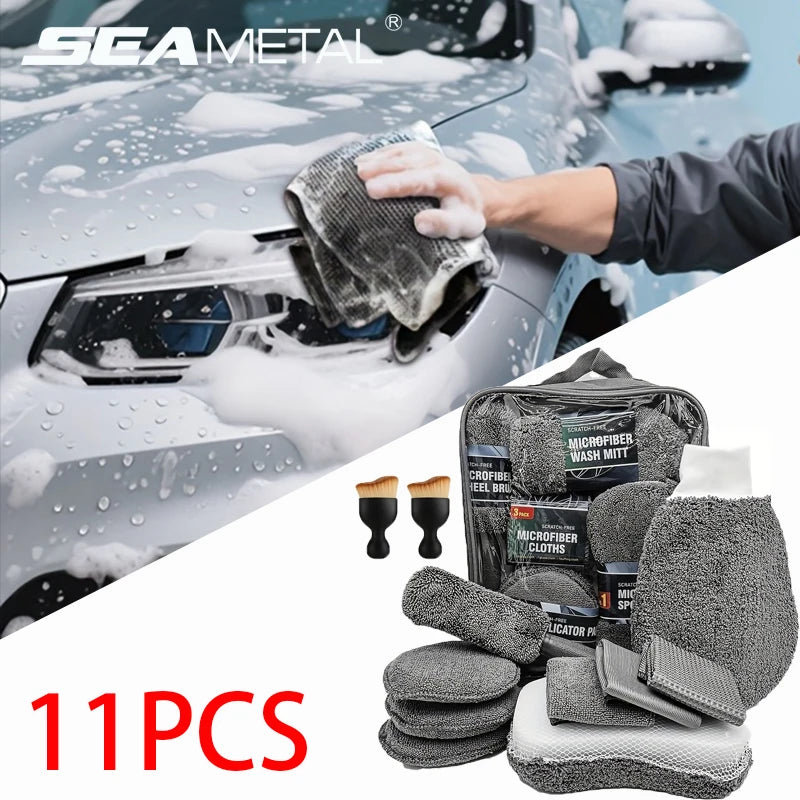 Kit Limpeza Automotiva