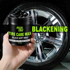 Tire Shine Spray and Dressing – High Gloss Black Tire Polish with UV Protection, Long-Lasting Tire Coating for Cars – Restores