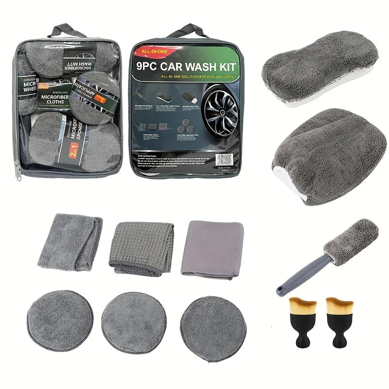 Kit Limpeza Automotiva