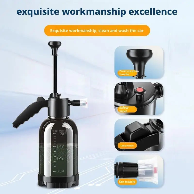 Snow Foam 2L Pulverizador Manual de Espuma para Lavagem Automotiva